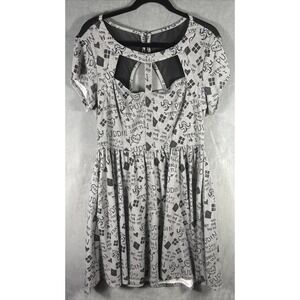 DC Comics Suicide Squad Harley Quinn Relationship Dress Cosplay Women XL Puddin